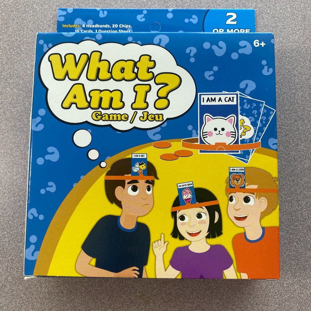 What Am I ? Card Game 2 or more players 6+